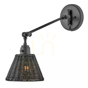 Kinkiet Arti - 1 źródło światła - Czarny  Elstead small 1