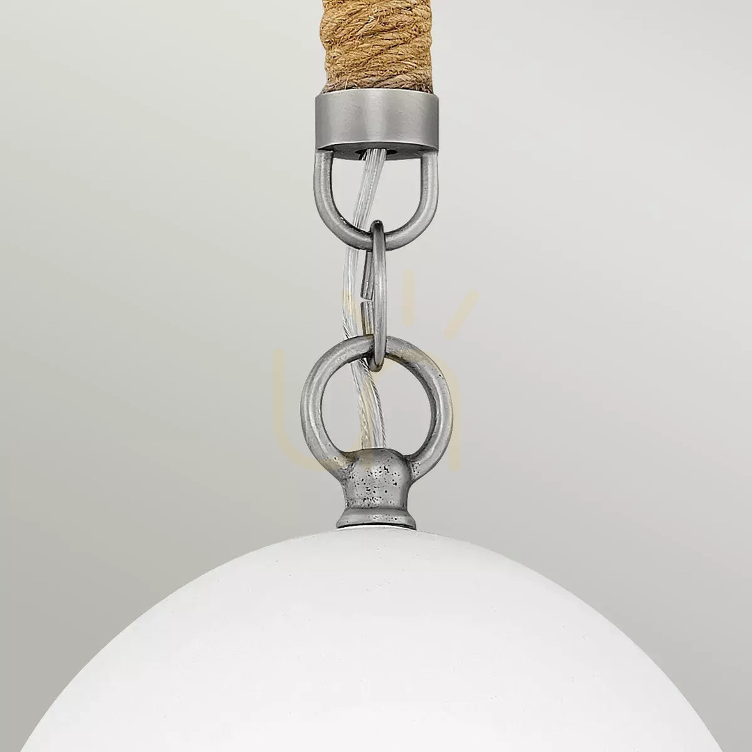 Zobacz Lampa wisząca Nash - 1 źródło światła - Antyczny nikiel Elstead Lampa wisząca Nash - 1 źródło światła - Antyczny nikiel Elstead