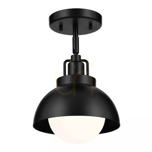 Kinkiet, Półplafon, Lampa wisząca Niva - 1 źródło światła - Czarny Elstead 1 Kinkiet, Półplafon, Lampa wisząca Niva - 1 źródło światła - Czarny Elstead small 1