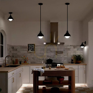 Kinkiet, Półplafon, Lampa wisząca Niva - 1 źródło światła - Czarny Elstead 6 Kinkiet, Półplafon, Lampa wisząca Niva - 1 źródło światła - Czarny Elstead small 6