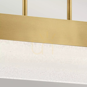 Lampa wyspowa LED Serene 92,5 cm - Naturalny mosiądz Elstead small 1