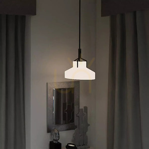Lampa wisząca Brecken - 2 źródła światła - Stary brąz Elstead small 3