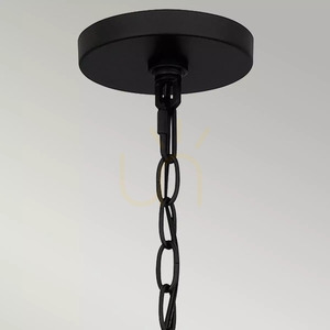 Lampa wisząca Teton - 5 źródeł światła - Matowa czerń Elstead 3 Lampa wisząca Teton - 5 źródeł światła - Matowa czerń Elstead small 3
