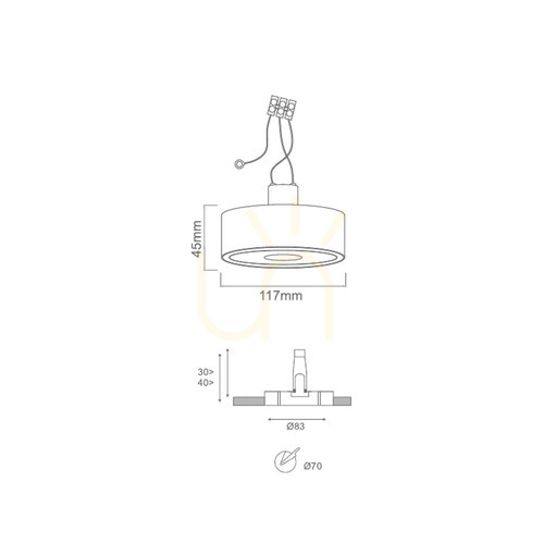 Sprawdź Lampa sufitowa Neo Toupe Slim czarna GU10 aluminium Open Design Highlights