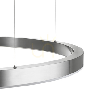 Lampa wisząca CIRCLE 120 LED nikiel szczotkowany 120 cm small 11