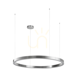 Lampa wisząca CIRCLE 120 LED nikiel szczotkowany 120 cm small 0