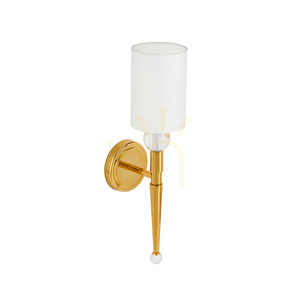Lampa ścienna DAMA złota 52 cm small 12