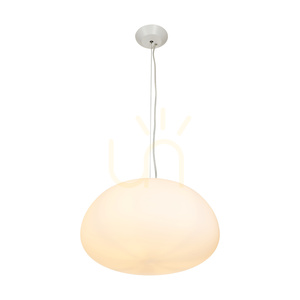 Lampa wisząca LUCIDUM FLAT biała 40 cm small 4