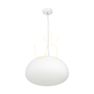 Lampa wisząca LUCIDUM FLAT biała 40 cm small 0
