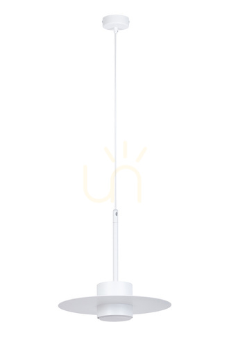 Sprawdź Lampa wisząca Sigma CHARLIE M biała 25 cm GX53 41287