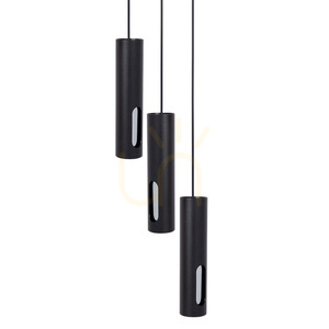 Lampa wisząca Sigma FLOW 3 czarno-srebrna 3xGU10 SKU 41214 1 Lampa wisząca Sigma FLOW 3 czarno-srebrna 3xGU10 SKU 41214 small 1