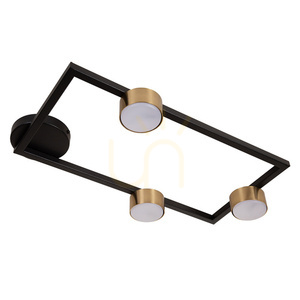 Plafon Sigma FRAME 3 czarno-złoty 57,5 cm GX53 41284 small 0