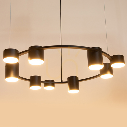 Sprawdź Żyrandol Sigma KODO 9 czarny GX53 stal lakierowana 72 cm 41338
