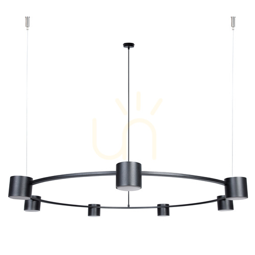 Sprawdź Żyrandol Sigma KODO 7 czarny stalowy 112 cm 41336