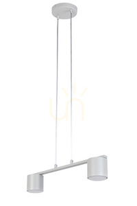 Lampa wisząca Sigma MILA 2 szary beż 46 cm GX53 41355 small 0