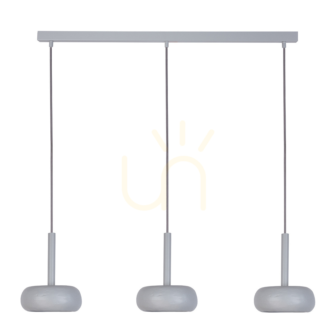 Sprawdź Lampa wisząca Sigma OTTO 3 szara 90 cm GX53 41398 Lampa wisząca Sigma OTTO 3 szara 90 cm GX53 41398