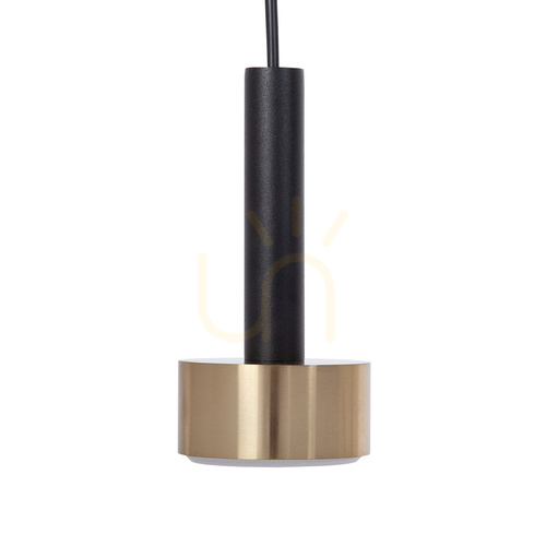 Sprawdź Lampa wisząca Sigma STAMP 1 czarno-złota 41249