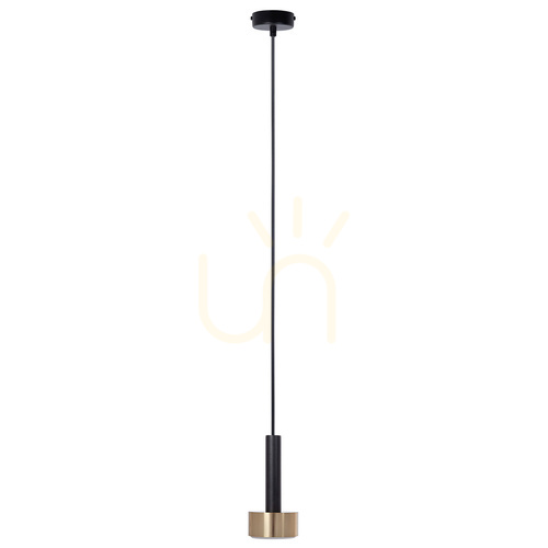Sprawdź Lampa wisząca Sigma STAMP 1 czarno-złota 41249