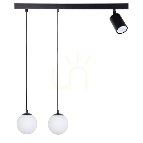 Sprawdź Lampa wisząca Sigma TAVIRA 2+1 czarna 60 cm SKU 41263