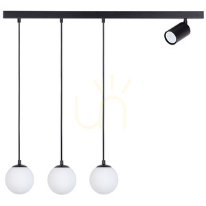 Lampa wisząca Sigma TAVIRA 3+1 czarna 41264 small 0