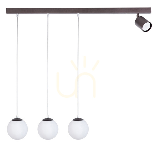 Sprawdź Lampa wisząca Sigma TAVIRA brązowa 4xG9 80 cm 41271