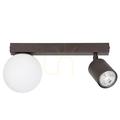 Sprawdź Plafon Sigma Tavira Brązowy 2x G9 30 cm 41315