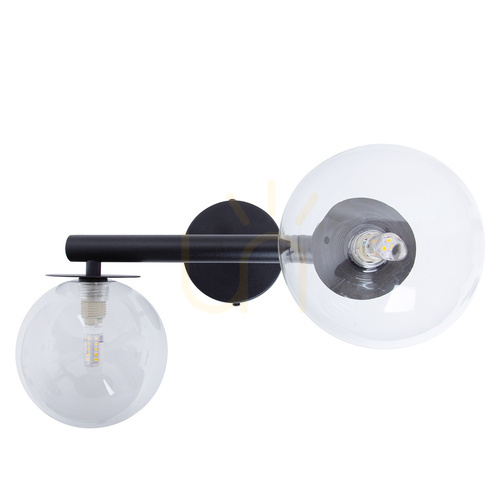 Sprawdź Kinkiet Sigma AVOLA 2 czarny transparentny 12W G9 41487