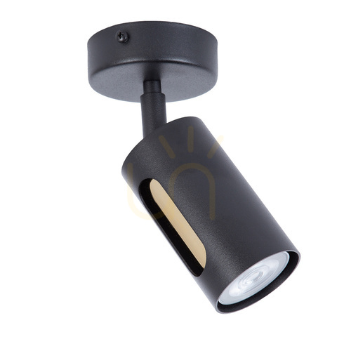 Sprawdź Plafon Sigma FLOW czarny złoty 1xGU10 10W SKU 41216