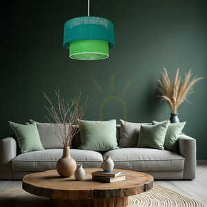 Lampa wisząca BUENO MLP1828 zielona E27 maks. 15W Milagro small 3