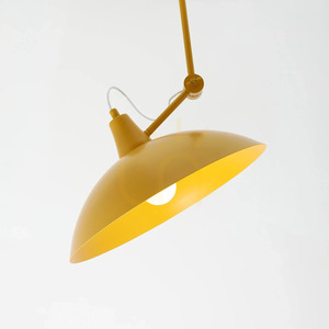 Lampa sufitowa i ścienna Aldex Melos Mustard musztardowa E27 808PL_G14 small 1