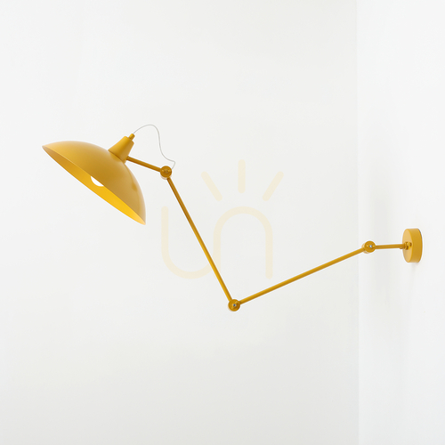 Sprawdź Lampa sufitowa i ścienna Aldex Melos Mustard musztardowa E27 808PL_G14