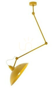 Lampa sufitowa i ścienna Aldex Melos Mustard musztardowa E27 808PL_G14 small 0