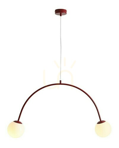 Sprawdź Lampa Wisząca Aldex Una 2 Red Wine 1116H15
