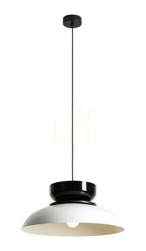 Sprawdź Lampa wisząca Aldex Aldo 47 cm metal czarno-biała 1152G2_3_C