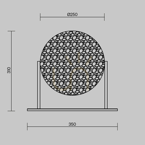Lampa stołowa MANGATA MOD387TL-L8CH3K Maytoni small 13