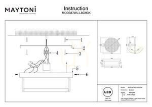 Kinkiet MANGATA MOD387WL-L8CH3K Maytoni small 10