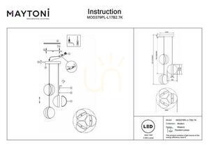 Lampa wisząca MISTERIO MOD379PL-L17B2.7K Maytoni small 11