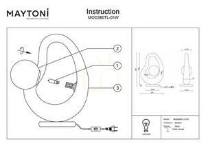 Lampa stołowa OPUS MOD380TL-01W Maytoni small 9