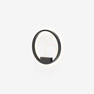 Kinkiet RIM MOD058WL-L25BK Maytoni czarny pierścień Ø40 cm LED 23 W 3000/4000 K small 4