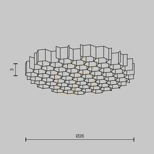 Akcesorium HoneyComb-D26 Maytoni small 4