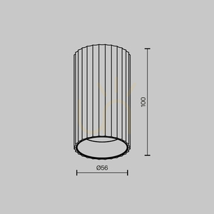 Plafon CALIPSO C106CL-01-GU10-BS Maytoni small 5