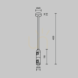 łącznik do szynoprzewodów FLARITY TRA158C-D1-BS Maytoni small 4
