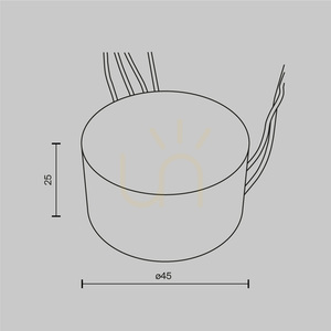 Akcesoria PSL-DL40-S-300mA-DE Maytoni Maytoni small 2