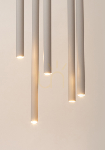Sprawdź Lampa wisząca Sigma SOPEL 5 szary beż 25 cm 41460