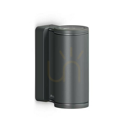 Sprawdź Kinkiet zewnętrzny STEINEL L 940 antracytowy 2×GU10 LED IP44