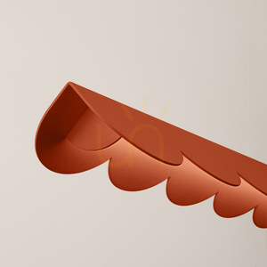 Lampa wisząca BISCUIT ochra czerwona LED 3000K - THORO small 3
