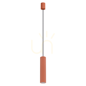 Lampa wisząca IVAR 1 ochra czerwona LED 3000K - THORO small 0