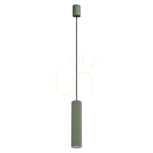 Lampa wisząca IVAR 1 zielona oliwka LED 4000K - THORO small 0