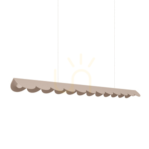 Lampa wisząca BISCUIT taupe LED 4000K - THORO small 0