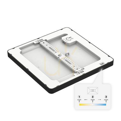 Sprawdź Plafon Milagro EVORA Square ML1796 czarny LED 18 W 3 CCT